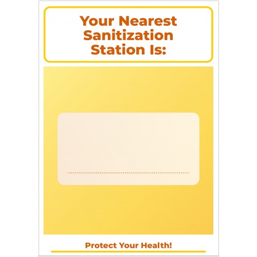 Covid 19 Posters - Your Nearest Sanitization Station Is