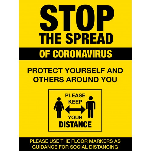 Covid 19 Posters - Stop the Spread of Coronavirus 2